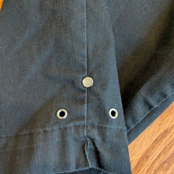 Adorable Vintage Black TanJay capri pants suit Urban Cowbgirl sz18 - Picture 5 of 5